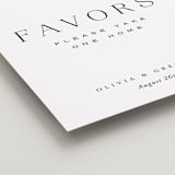 "Classy Type" - Reception Signs in Lily by Hooray Creative - Detail