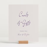 "tablescape drawing" - Reception Signs in Hydrangea by Cass Loh - In Use