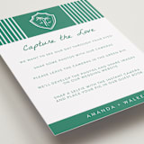 "Palm Tree Crest" - Reception Signs in Palm by Erika Firm - Detail