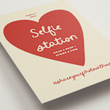 "Big Heart Wedding" - Reception Signs in Cherry by Ani Somi - Detail