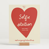 "Big Heart Wedding" - Reception Signs in Cherry by Ani Somi - In Use