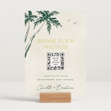 "Coastal Drift" - Reception Signs in Caribbean Citrus by Pixel and Hank - In Use