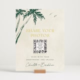 "Coastal Drift" - Reception Signs in Caribbean Citrus by Pixel and Hank - In Use