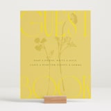 "Bloom" - Reception Signs in Island Citrus by Morgan Kendall - In Use