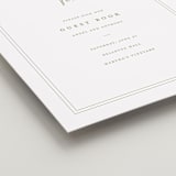 "wedding bouquet" - Reception Signs in Pistachio by Lori Wemple - Detail