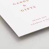 "lobster" - Reception Signs in Spritz by Pippa Shaw - Detail