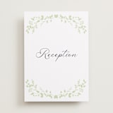 "Flower Garden" - Reception Signs in Spring by Susan Moyal - Front