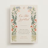"Garden Heirloom" - Reception Signs in Garden by Elly - Front
