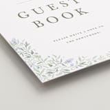 "Delicate Vines" - Reception Signs in Periwinkle by Kristen Smith - Detail