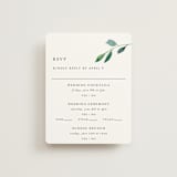 "Spring Wildflowers" - Multi-Event RSVP Cards in Floral by Mere Paper - Front