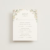"Avery" - Multi-Event RSVP Cards in Lemongrass by Jennifer Wick - Front
