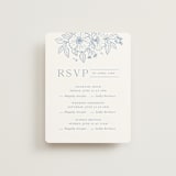 "Wild Roses" - Multi-Event RSVP Cards in Nova by Kristen Smith - Front