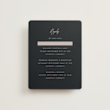 "Dahlia Season" - Multi-Event RSVP Cards in Navy by Olivia Kanaley Inman - Front