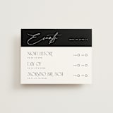 "Everly" - Multi-Event RSVP Cards in Pearl by Christie Garcia - Front