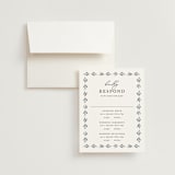 "Americana " - Multi-Event RSVP Cards in Sea by leslie hamer - RSVP with Envelope