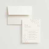 "tortina" - Multi-Event RSVP Cards in Aqua Mist by chocomocacino - RSVP with Envelope