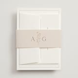 "Kouignette" - Multi-Event RSVP Cards in Chiffon by chocomocacino - Assembled with Belly Band