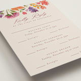 "Crest Fall" - Multi-Event RSVP Cards in Autumn by Pink House Press - Detail