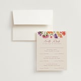 "Crest Fall" - Multi-Event RSVP Cards in Autumn by Pink House Press - RSVP with Envelope