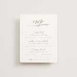 "Full Photo" - Multi-Event RSVP Cards in Chiffon by Orasie - Front