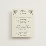 "Sundaland Gardens" - Multi-Event RSVP Cards in Ivory by Ani Somi - Front