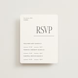 "Modern Space" - Multi-Event RSVP Cards in Cloud by Ashlee Townsend - Front