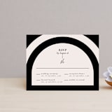 "view to behold" - Multi-Event RSVP Cards in Onyx by letterfix - Front