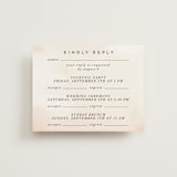 "Every Single Dawn With You" - Multi-Event RSVP Cards in Forest by Petra Kern - Front