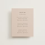 "Picturesque" - Multi-Event RSVP Cards in Linen by Christie Garcia - Front