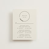 "Connect" - Multi-Event RSVP Cards in Almond by Brianne Larsen - Front