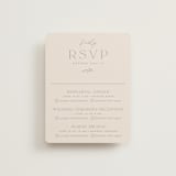 "Soft Arch" - Multi-Event RSVP Cards in Sage by Erica Krystek - Front