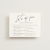 "Courthouse" - Multi-Event RSVP Cards in Midnight by Susan Brown - Front