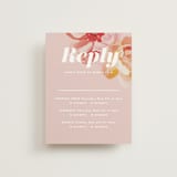 "July Garden" - Multi-Event RSVP Cards in Petal by Olivia Kanaley Inman - Front