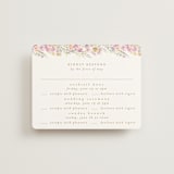 "Floral Arch" - Multi-Event RSVP Cards in Spring by Phrosné Barwood - Front