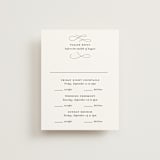 "Beyond Words" - Multi-Event RSVP Cards in Snow by Kimberly FitzSimons - Front