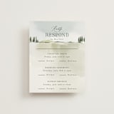 "Estate" - Multi-Event RSVP Cards in Sky by Rebecca Durflinger - Front