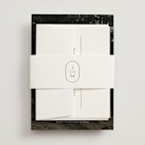 "Picture Perfect" - Multi-Event RSVP Cards in Opal by Jennifer Postorino - Assembled with Belly Band