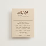 "Autumn Stroll" - Multi-Event RSVP Cards in Moody by Erin German - Front