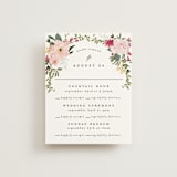 "Forest Flowers" - Multi-Event RSVP Cards in Tropical by Susan Moyal - Front