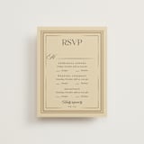 "Arabesque" - Multi-Event RSVP Cards in Obsidian by Robert and Stella - Front