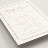 "Avery" - Multi-Event RSVP Cards in Dusty Pink by Jennifer Postorino - Detail