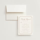 "Avery" - Multi-Event RSVP Cards in Dusty Pink by Jennifer Postorino - RSVP with Envelope