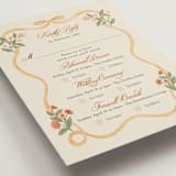 "Garden Heirloom" - Multi-Event RSVP Cards in Garden by Elly - Detail