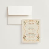 "Garden Heirloom" - Multi-Event RSVP Cards in Garden by Elly - RSVP with Envelope