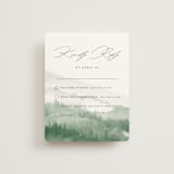 "Over the mountains" - Multi-Event RSVP Cards in Fern by Helen Halik - Front
