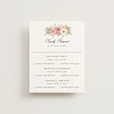 "Cherished" - Multi-Event RSVP Cards in Sunset by Susan Moyal - Front