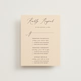 "un mariage photographique" - Multi-Event RSVP Cards in Mocha by Benita Crandall - Front