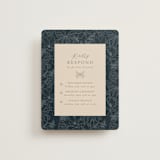 "Magnolias" - Multi-Event RSVP Cards in Sky by Sabrin Deirani - Front