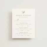 "Cottonwood" - Multi-Event RSVP Cards in Ravello by Anne Ciotola - Front