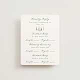 "Plain Air" - Multi-Event RSVP Cards in Meadow by Petra Kern - Front